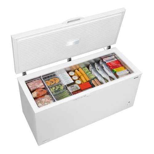 パナソニック 冷凍庫 500L 上開き 幅165cm 省エネ フォースター LED 直