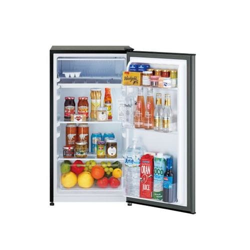 AQUA 冷蔵庫 90L 右開き 1ドア 幅45.2cm 3段ドアラック 静音設計