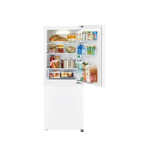 AQUA 冷蔵庫 201L 右開き 2ドア 幅53.0cm 大容量冷凍室 耐熱トップ