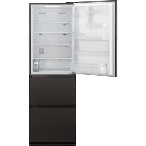 パナソニック NR-C374GC-T 3ドア冷蔵庫 (365L・右開き) ダークブラウン