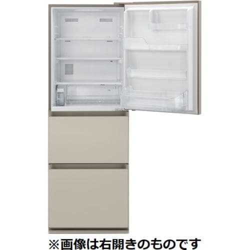 パナソニック NR-C344GCL-N 3ドア冷蔵庫 335L サテンゴールド