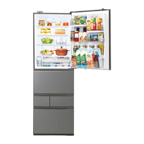 東芝 GR-W470GZ(ZH) 5ドア冷蔵庫 (465L・右開き) アッシュグレージュ