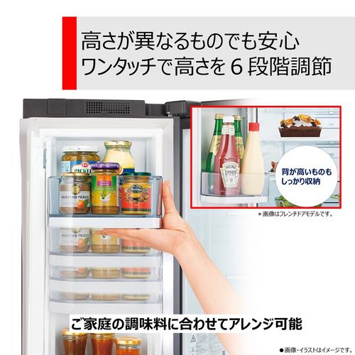 東芝 GR-W470GZL(ZH) 5ドア冷蔵庫 (465L・左開き) アッシュグレージュ