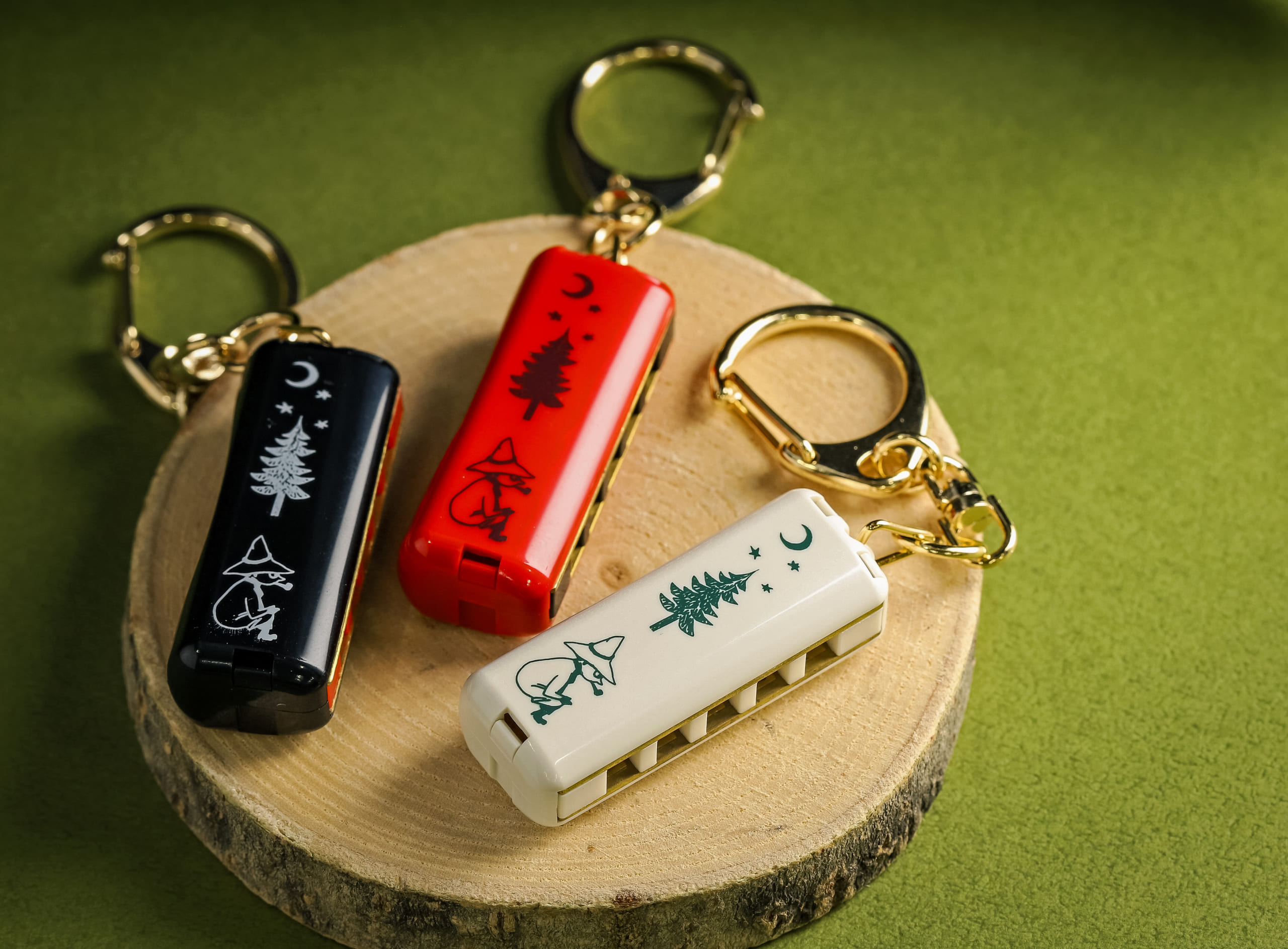 ミニハーモニカチャームで気分はいつでもスナフキン♬スナフキンな