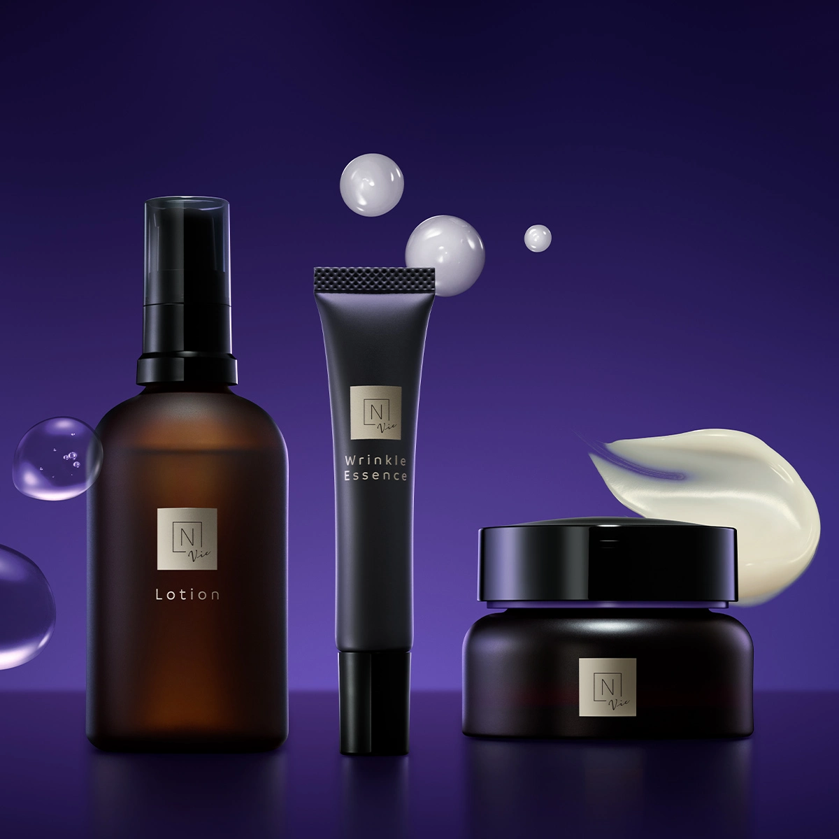 N organic Vie モイストリッチ ローション オーガニック 4本セット