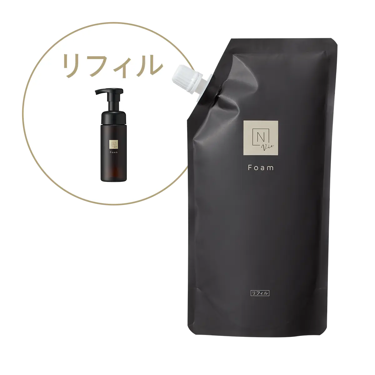 N organic Vie クリアホイップ フォーム リフィル (2回分)｜【公式】N