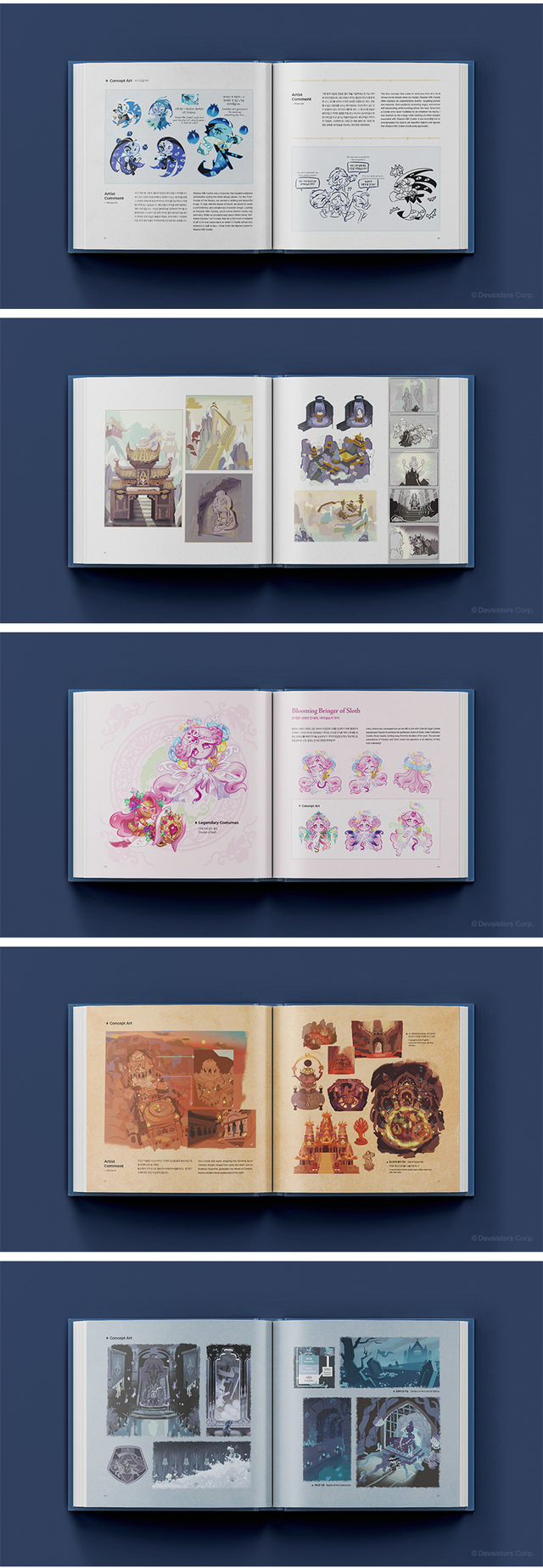 クッキーラン：キングダム5周年記念アートブック：The Beast Lore