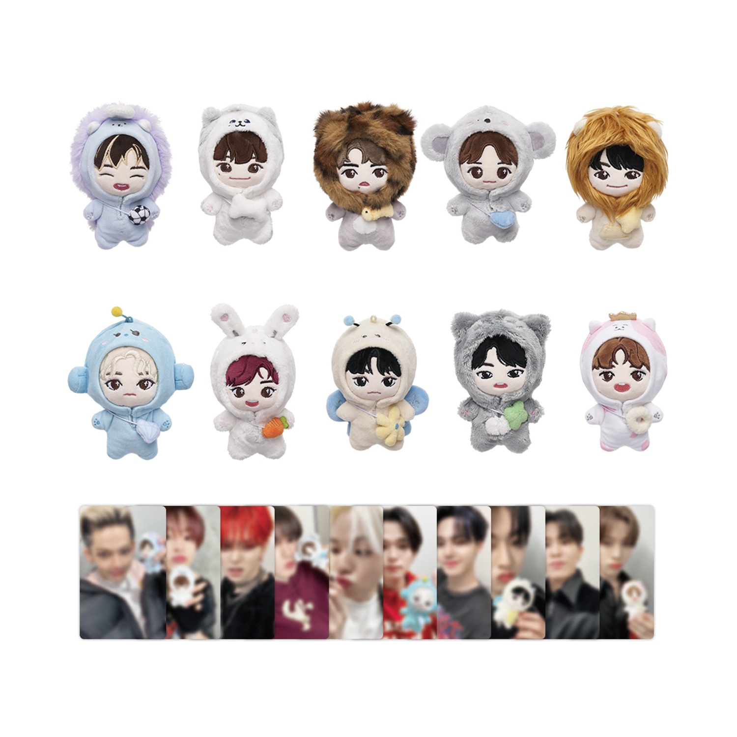 HAPE] FUNNY TREASURE JUMPSUIT PLUSH DOLL - YG SELECT