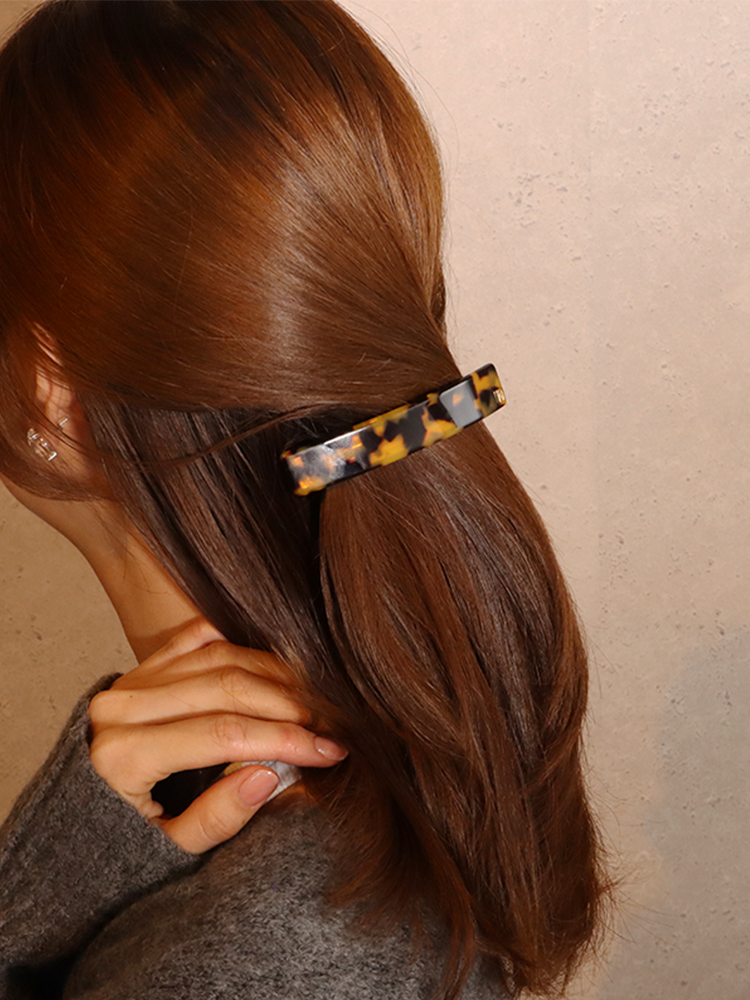 ALEXANDRE DE PARIS アレクサンドル ドゥ パリ べっ甲 バレッタ