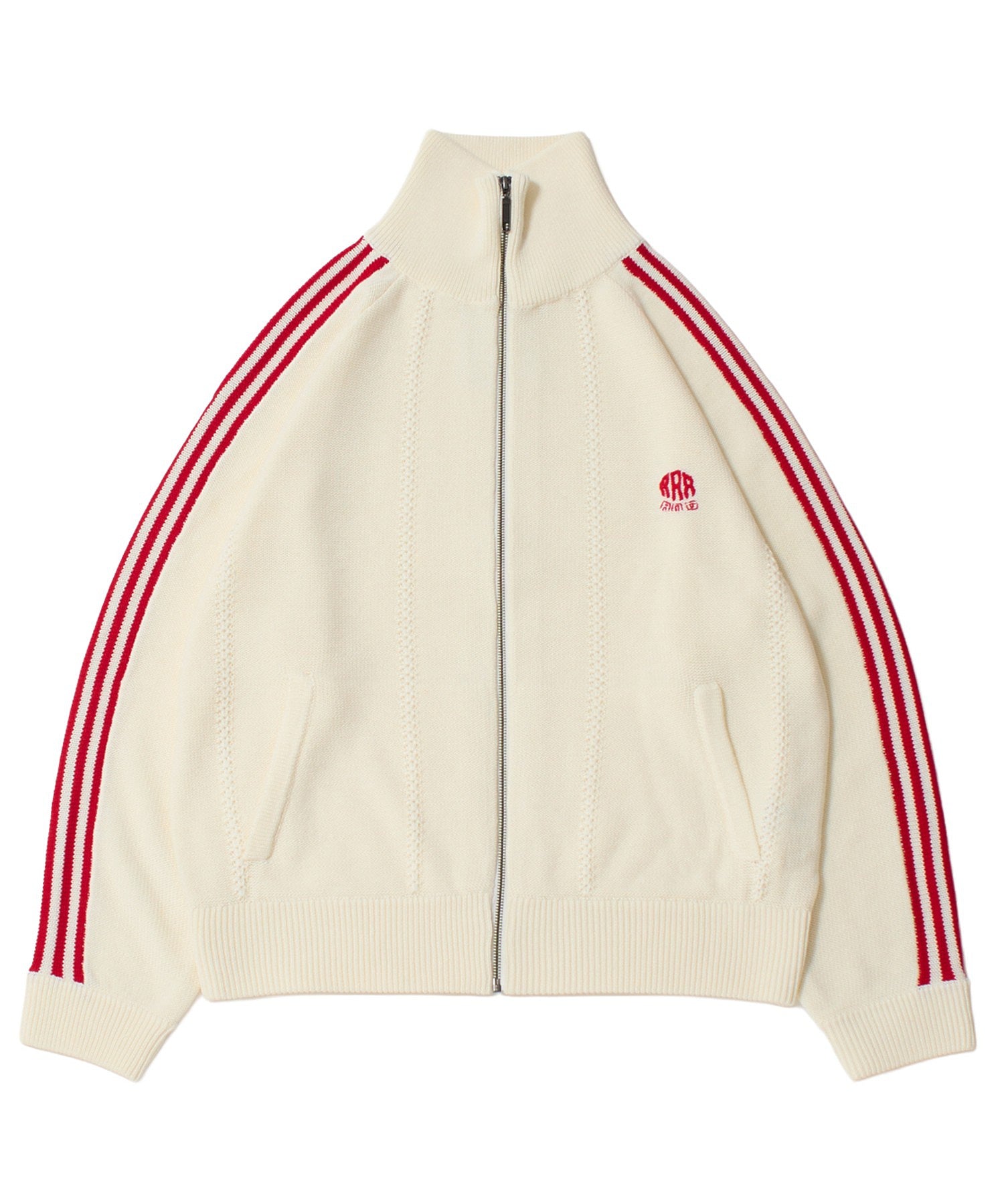 RICE NINE TEN/ライスナインテン/KNITTED TRACK JACKET KN-TRJK