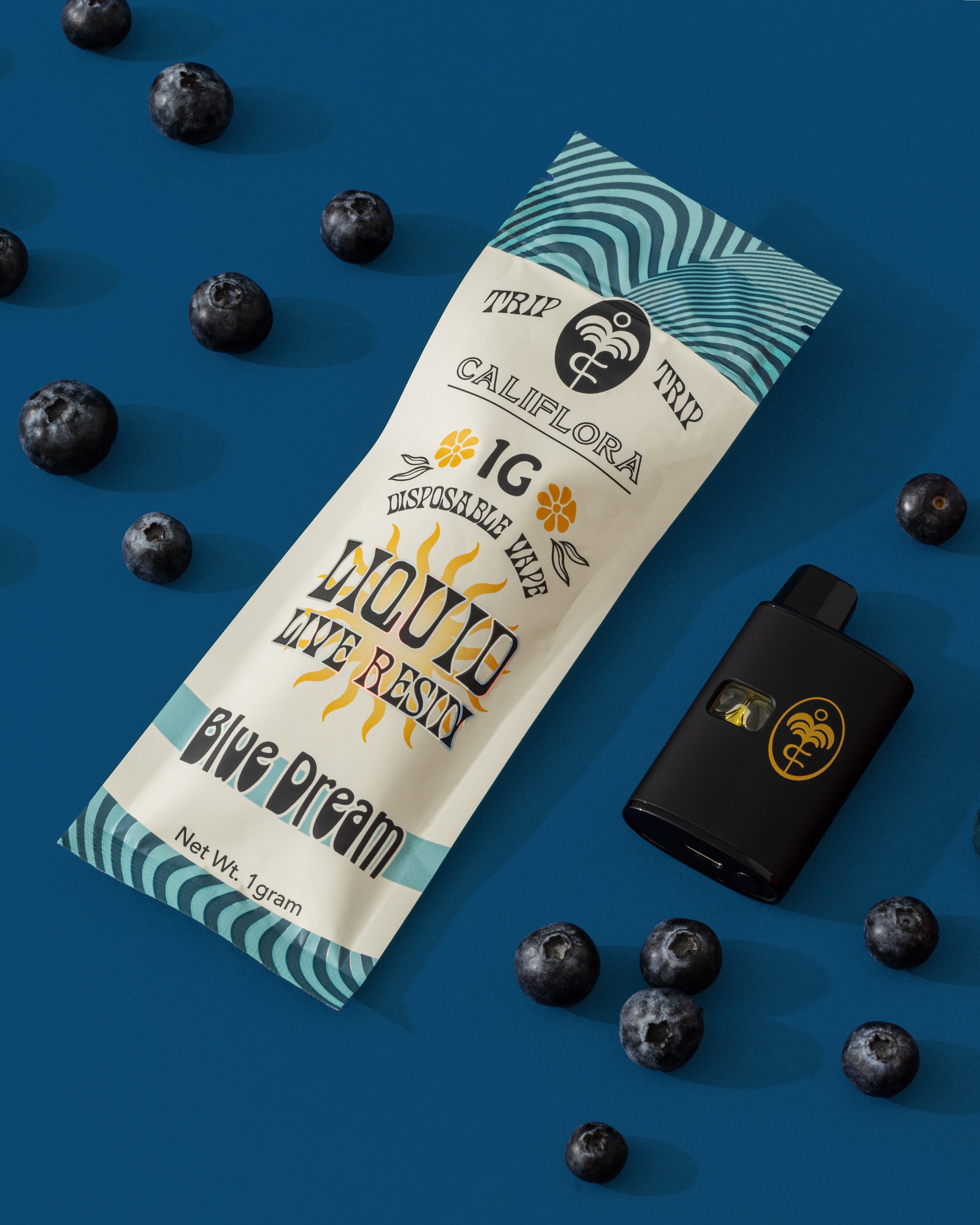 Blue Dream | Liquid Live Resin | Sativa-Dominant Hybrid | Device