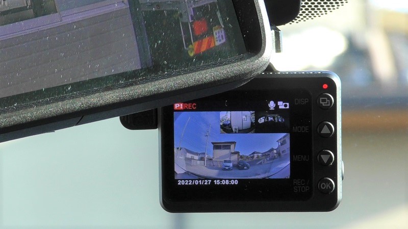 実機レビュー「Y-3000/Z300」の評価 超広角3カメラドラレコ