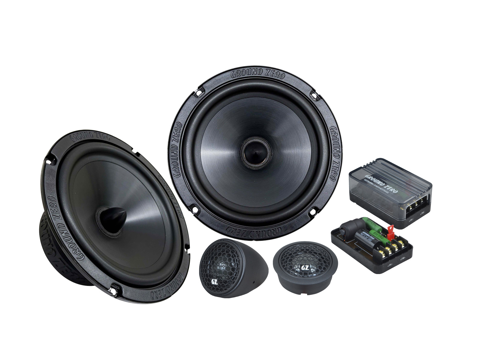 GROUND ZERO】フェイズプラグを備えたセパレートスピーカー“GZRC165