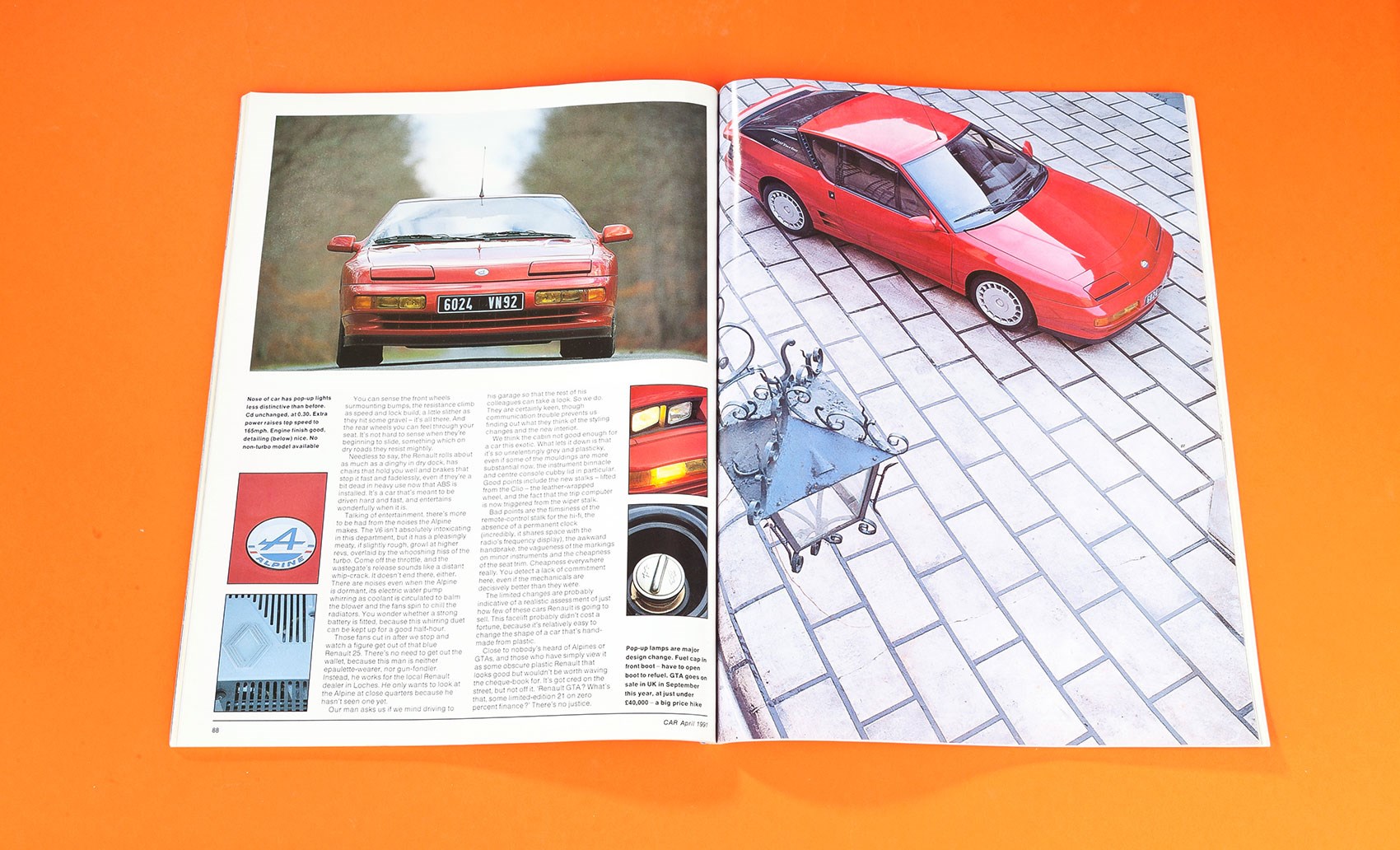 Plastic Fantastic! Alpine A610 tested (CAR archive, April 1991)