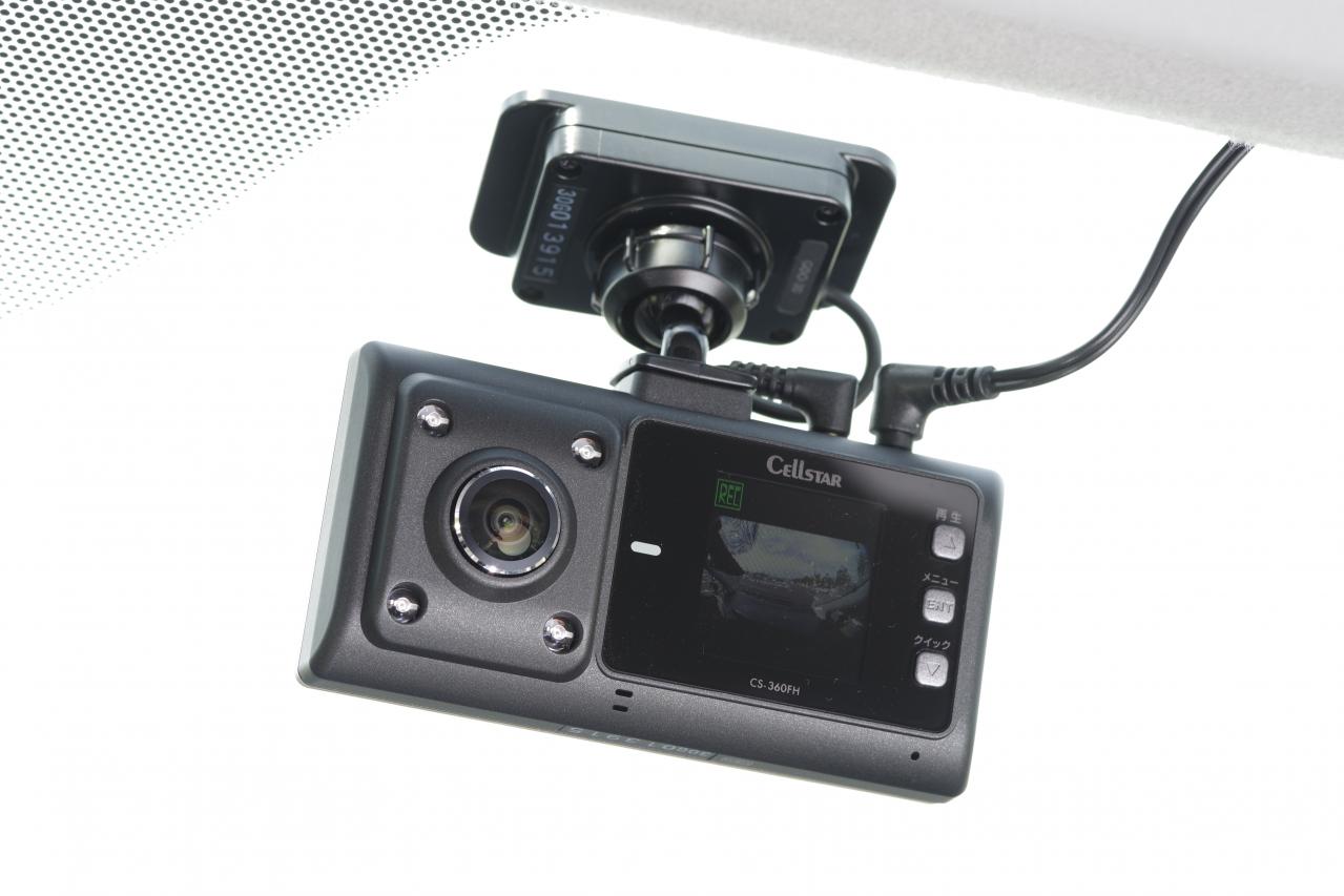 最新ドラレコ・使ってみた】 映像が見やすい！ 360°カメラモデル
