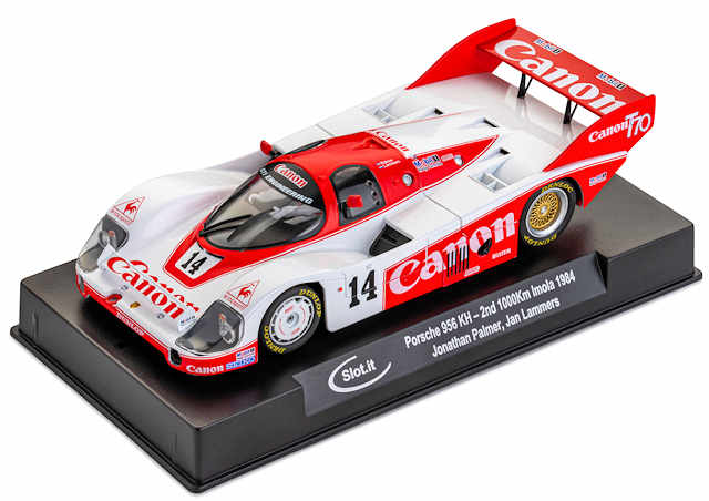 Slot It 1/32 ｽﾛｯﾄｶｰ SICA09n◇ Porsche 956 KH #14/Jonathan Palmer
