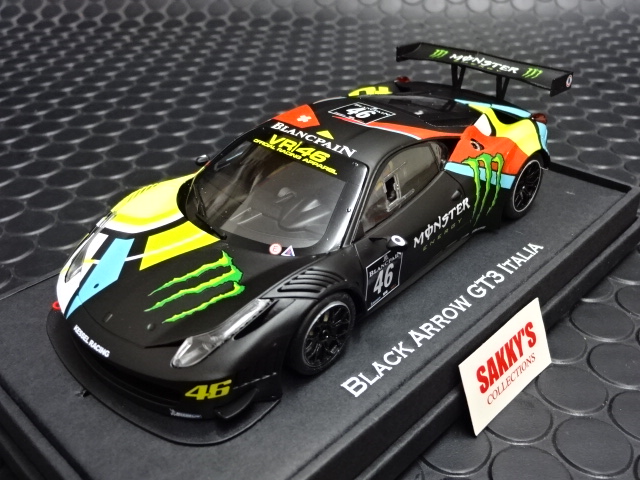 Black Arrow 1/32 ｽﾛｯﾄｶｰ 050408◇ Ferrari GT3 Italia 