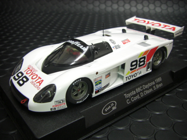 Slot It 1/32 ｽﾛｯﾄｶｰ SICA19A◇TOYOTA 88C 24H DAYTONA 1989 Drake