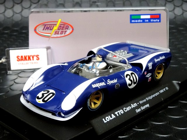 Thunder Slot 1/32 ｽﾛｯﾄｶｰ THCA00201◇Lola T70 CAN-AM SPYDER #30/Dan