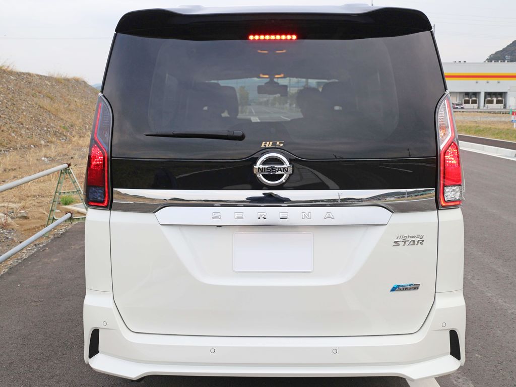 Tint+ 日産 セレナ C27 前期 テールランプ 用 (スモーク) (☆難易度