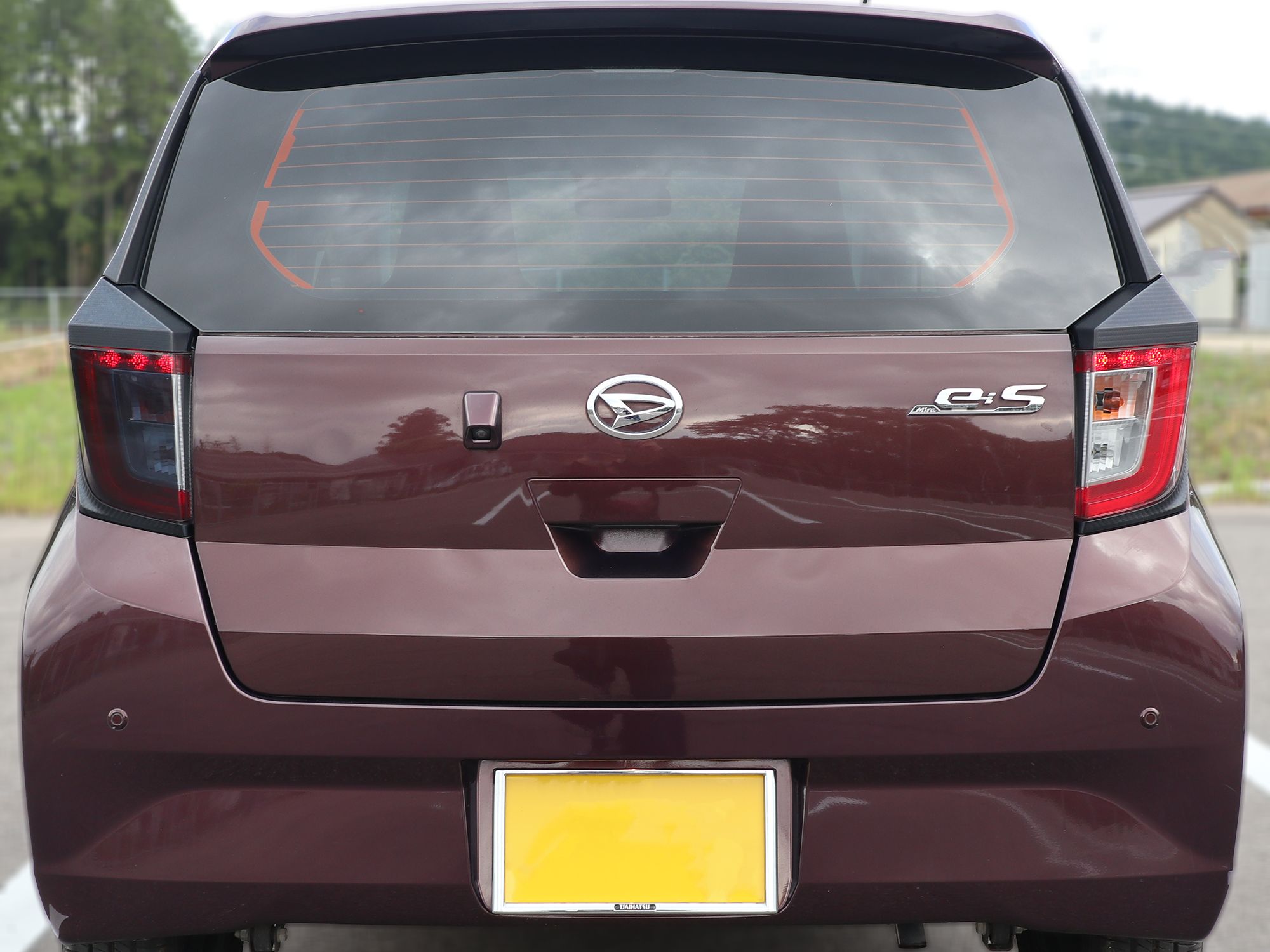 Tint+ ダイハツ ミライース LA350S/LA360S テールランプ 用 (スモーク