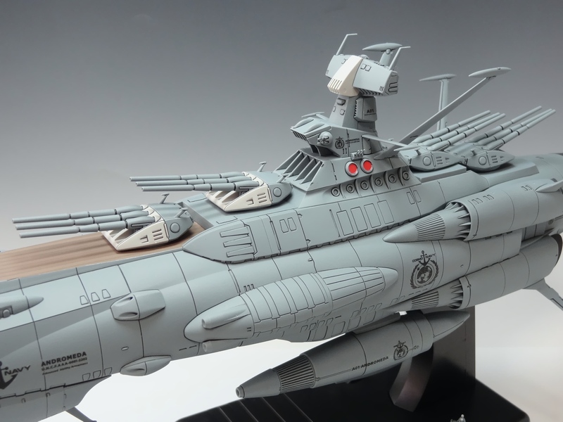 スタンダード完成品】バンダイ 1/1000 アンドロメダ級一番艦
