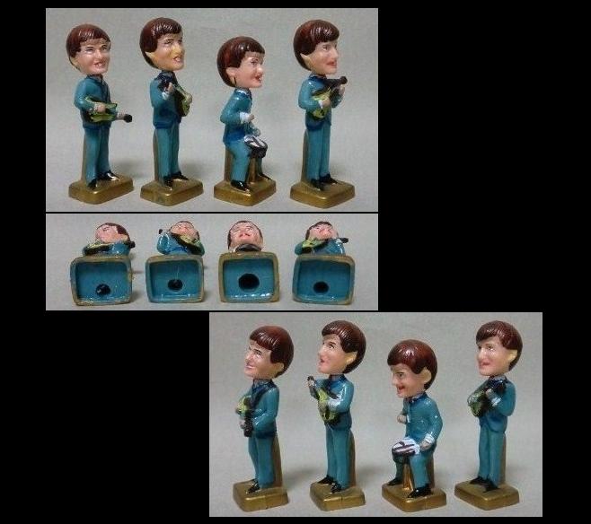 値下げしました‼️ビートルズ風Beatlesフィギュア人形置物スタチュー箱