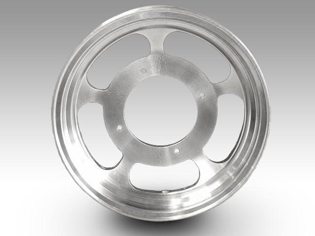 ジャイロキャノピー用フロントアルミホイール（ホールタイプ）品番218