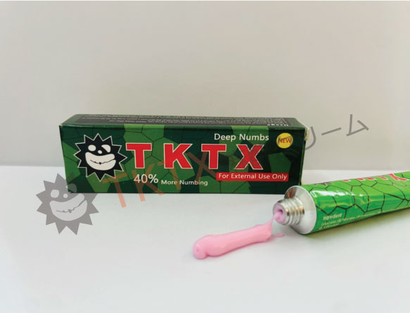 TKTX 皮膚表面麻酔クリーム 40% グリーン 20本セット | TKTX 麻酔