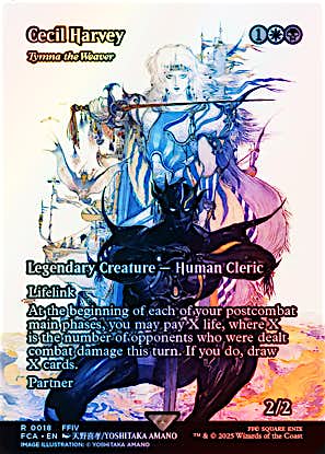 MTG セシル・ハーヴィ Foil MTG ファイナルファンタジー FF セシル