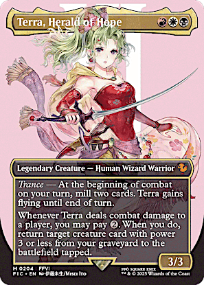 Final Fantasy Commander Decks Variants: Terra, Herald of Hope
