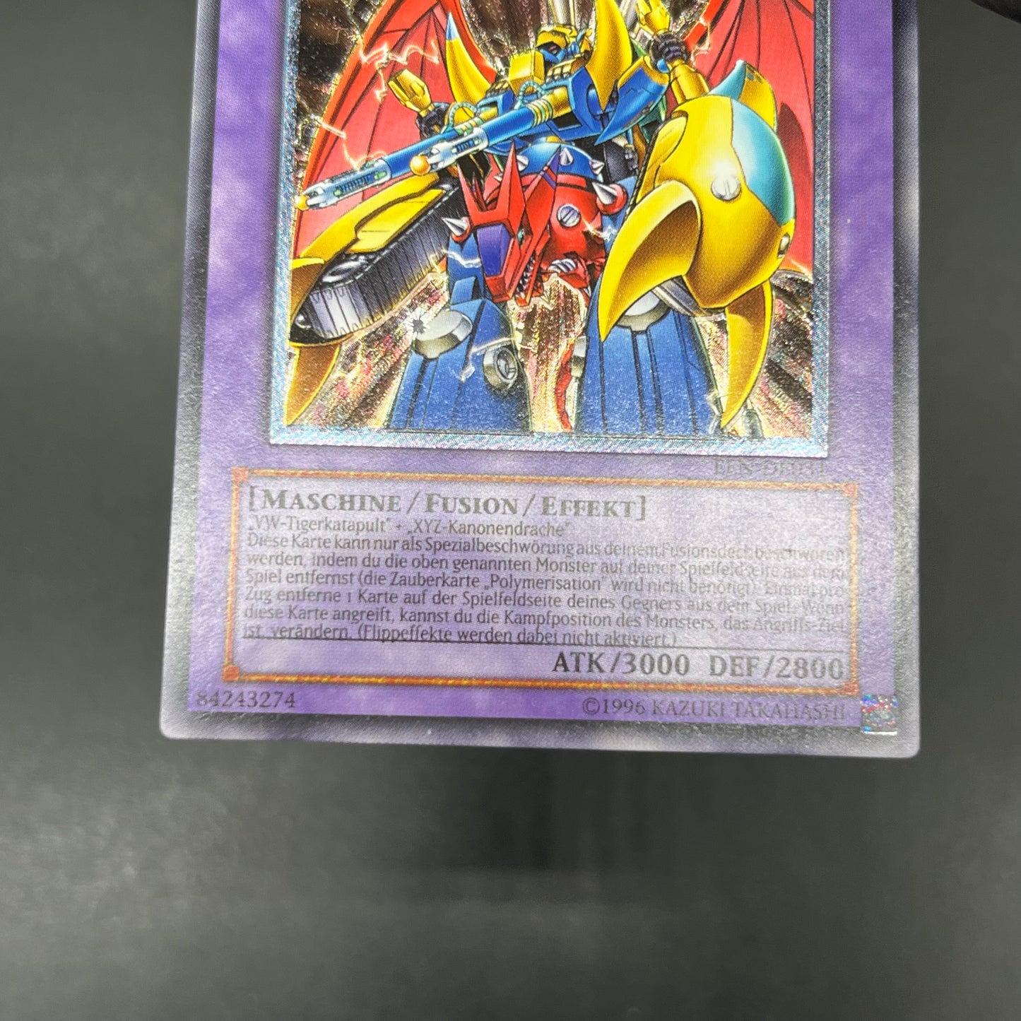 遊戯王 VWXYZ－ドラゴン・カタパルトキャノン/レリーフ/ドイツ/EU