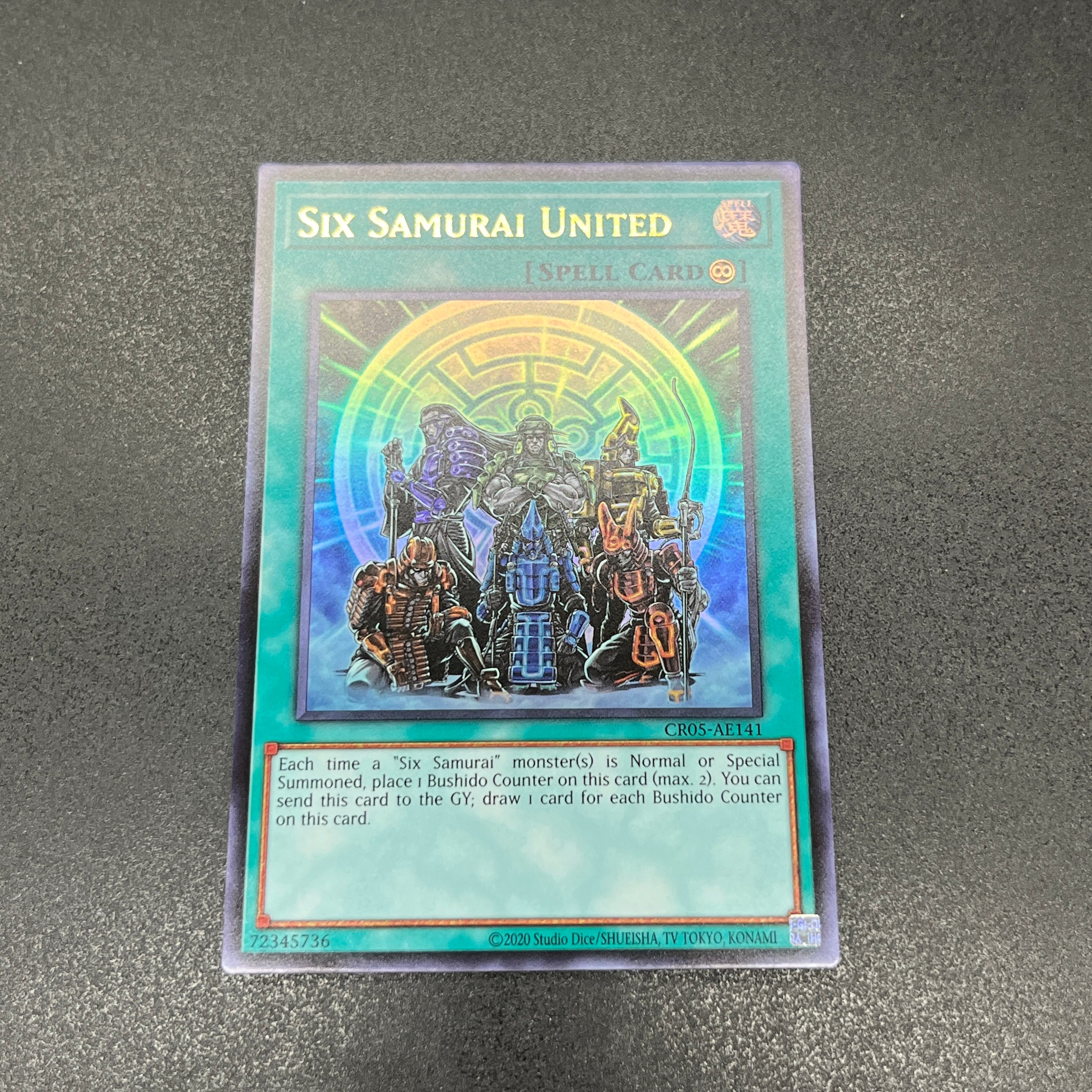 遊戯王 六武衆の結束/ウルトラ/英語/泰亜版 – カードショップ グローバル