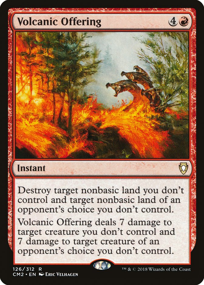 Volcanic Offering · Commander Anthology Volume II (CM2) #126