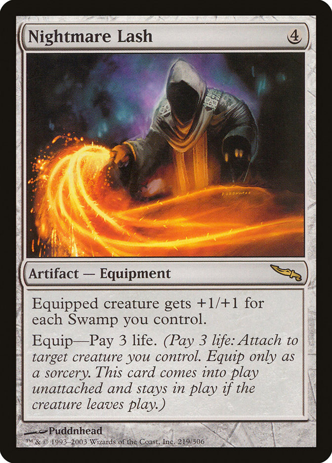 Nightmare Lash · Mirrodin (MRD) #219 · Scryfall Magic: The
