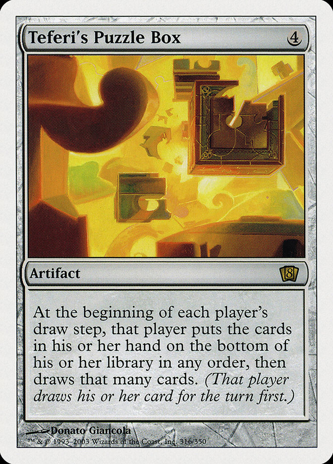 Teferi's Puzzle Box · Eighth Edition (8ED) #316 · Scryfall Magic