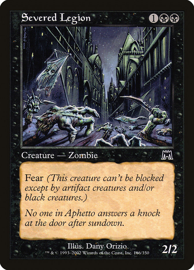 Severed Legion · Onslaught (ONS) #166 · Scryfall Magic: The