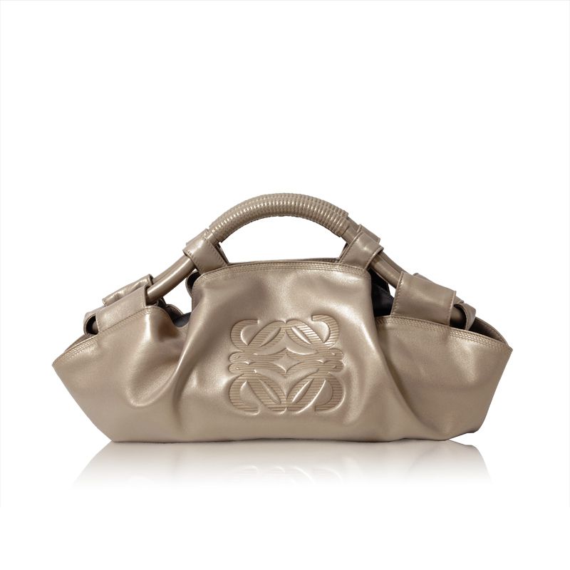 LOEWE ロエベ ナッパアイレ ハンドバッグ ゴールド系 | 結婚式
