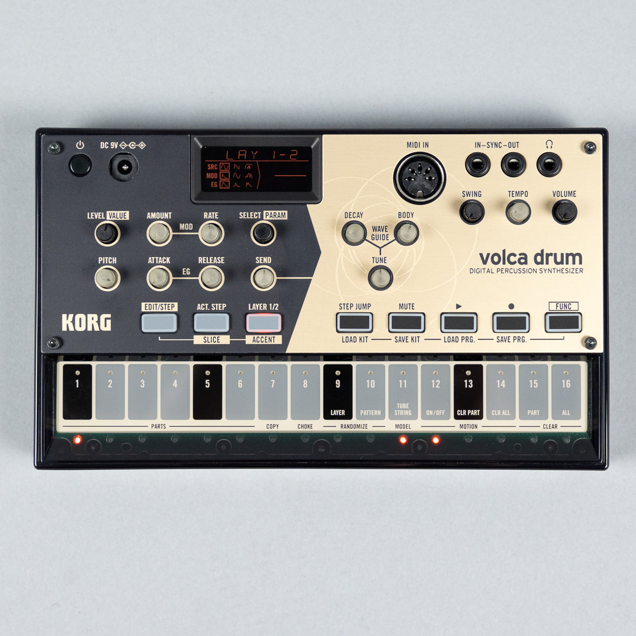 Korg Volca Drum Digital Percussion Synthesizer – Carlton Music Center