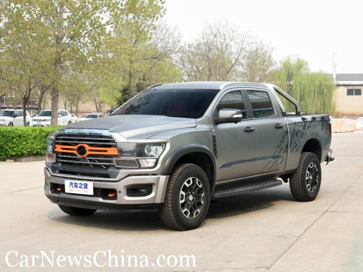 ZX Auto launched a huge Weishi 1949 pickup for $24,460