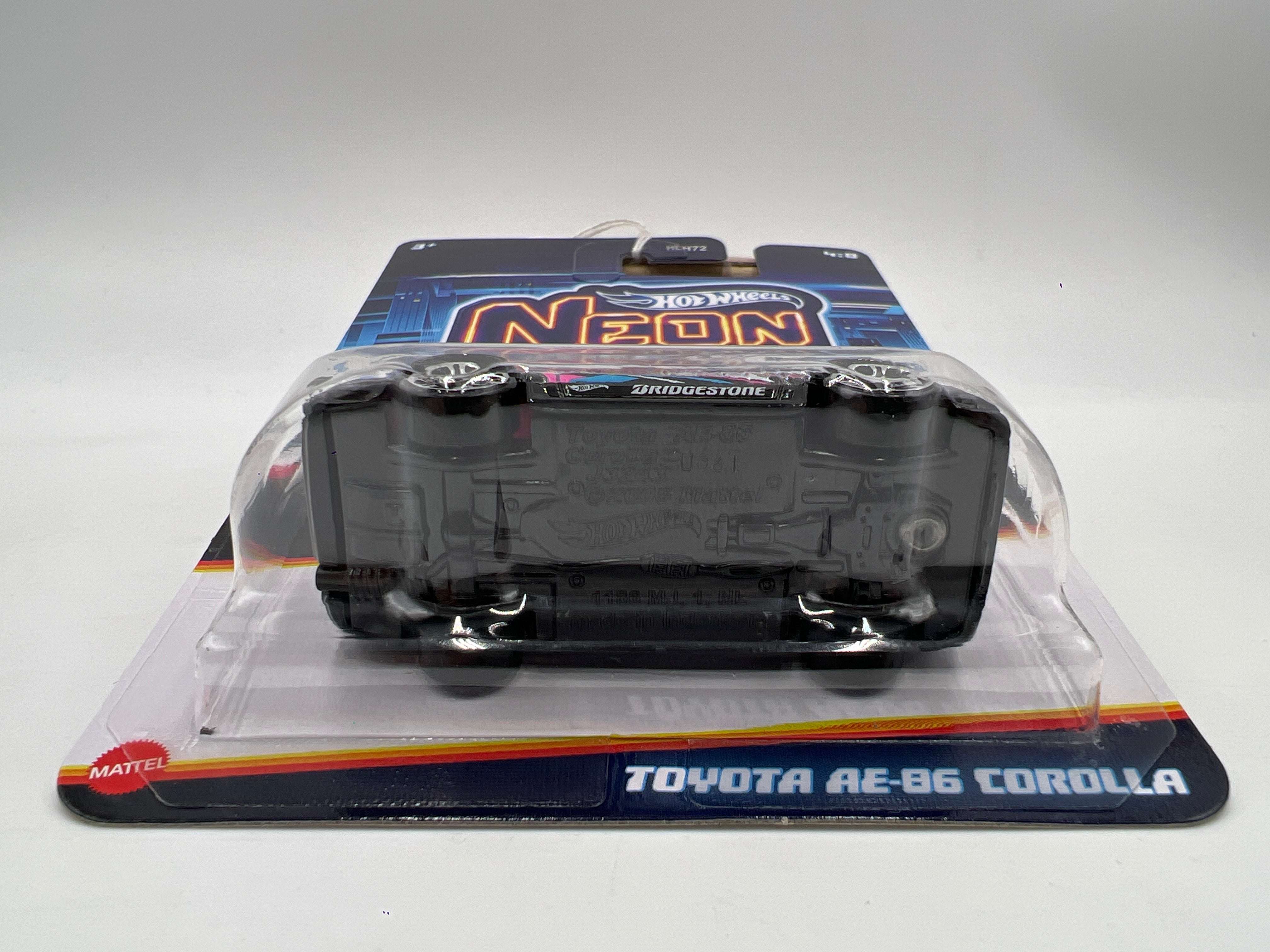 2025 Hot Wheels Neon Speeders #4 Toyota AE-86 Corolla Black 159F