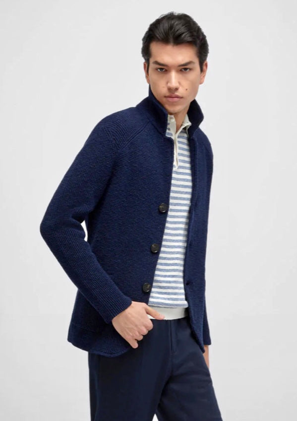 Maurizio Baldassari Knit Jacket – Carriere Menswear