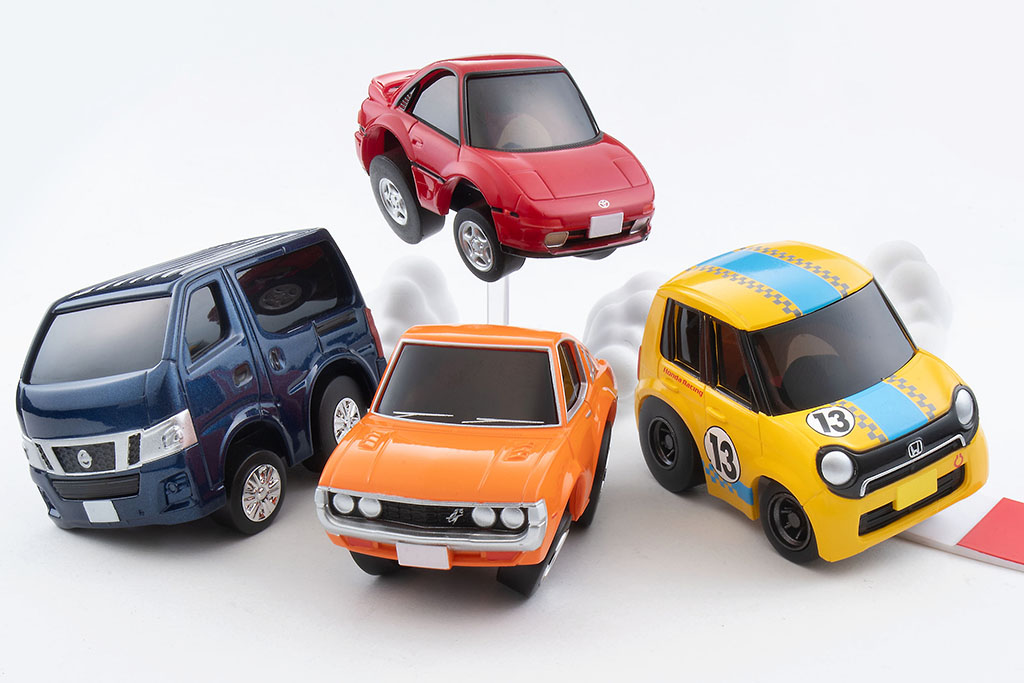 ミニカーなのにフィギュア!?ポージング可能なチョロQ「Q's」シリーズ