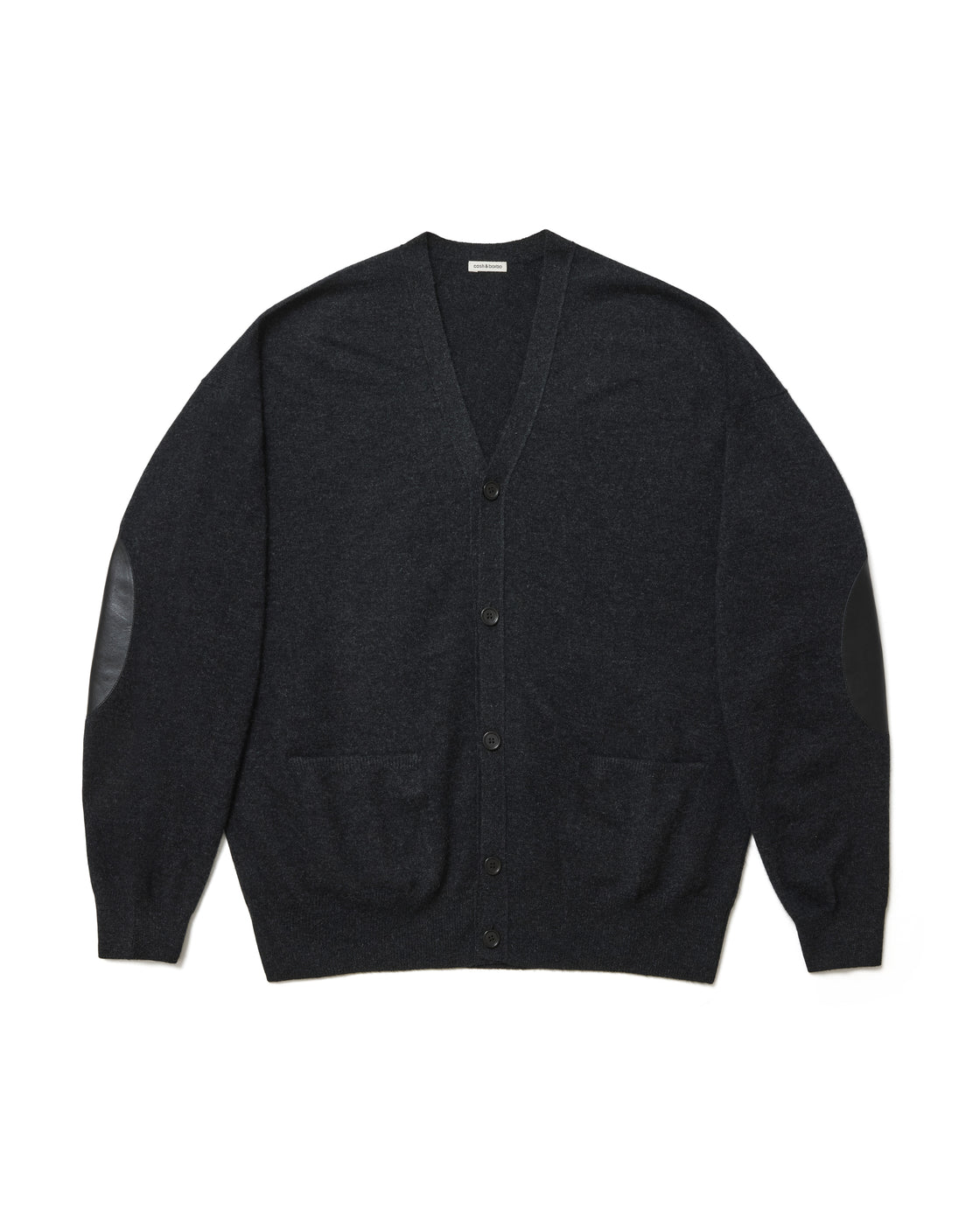 cash & barba x Shinichi Mita】モンゴリアンカシミヤ エルボーパッチ