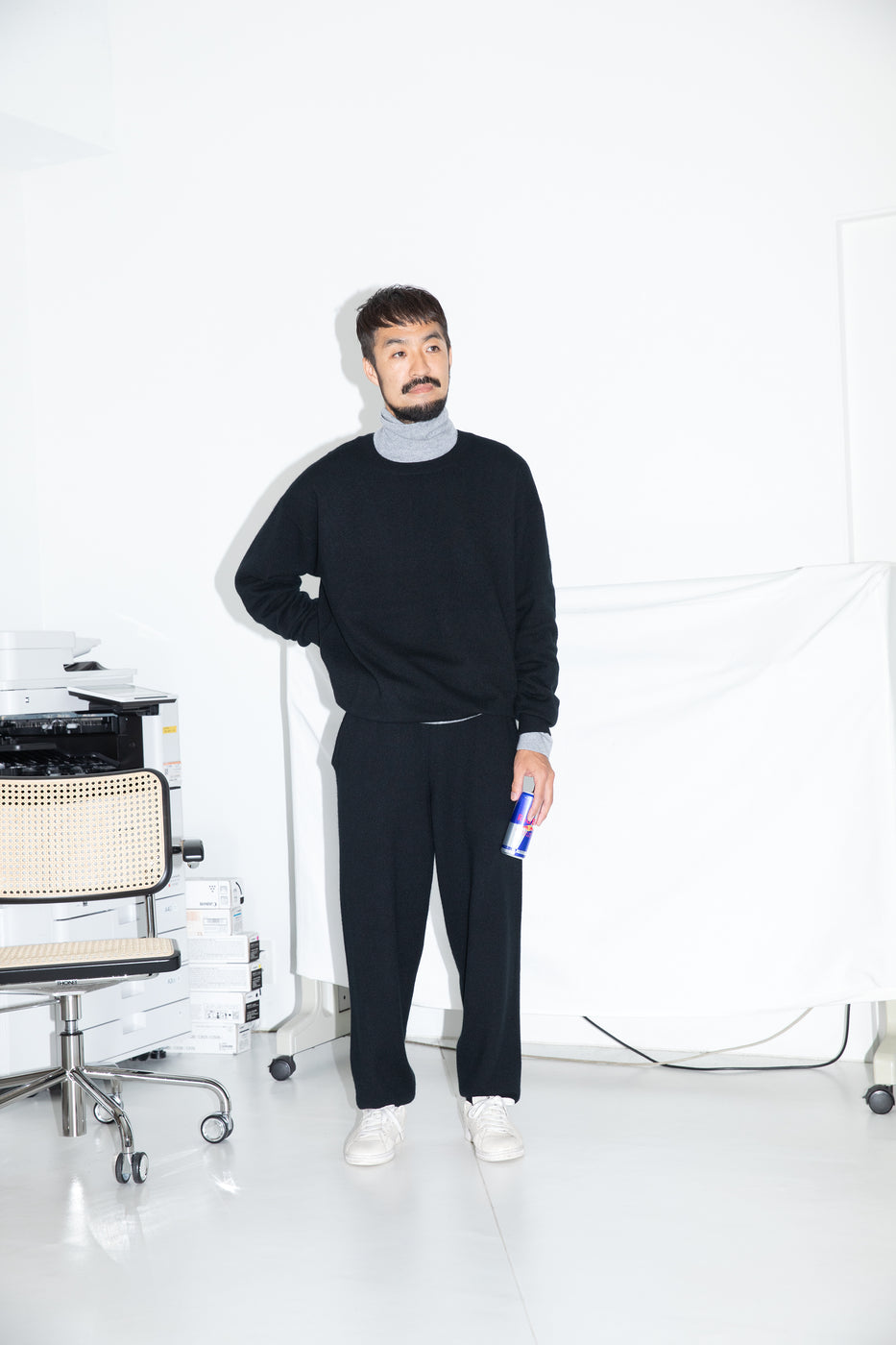 モンゴリアンカシミヤ セットアップ, Black – cash & barba