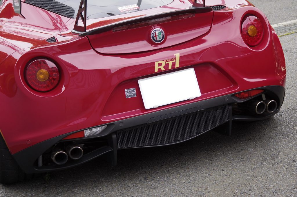 TEZZO アルファロメオ4C クワトロlxy-sマフラー | TEZZO 製品情報