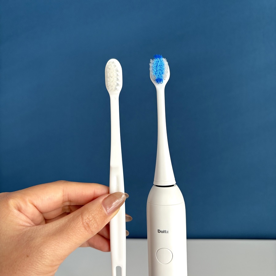 Doltz パナソニック 音波振動ハブラシ ドルツ EW-DM74-W 白 エントリー