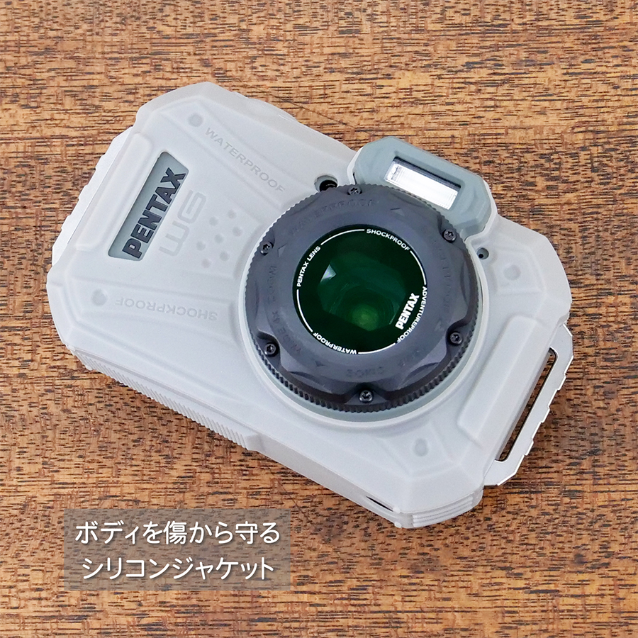 ペンタックス PENTAX WG-1000 Olive オリーブ WG 防水デジタルカメラ