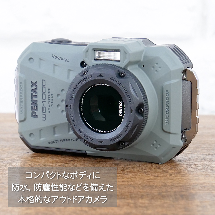 アウトレット 保証書他店印付品】☆PENTAX / ペンタックス PENTAX WG