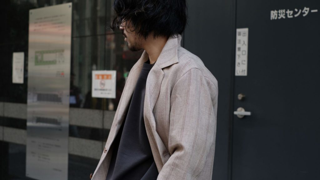 LINEN WOOL SILK SHARK SKIN SHIRTS JACKET (AURALEE) | CATHEDRAL